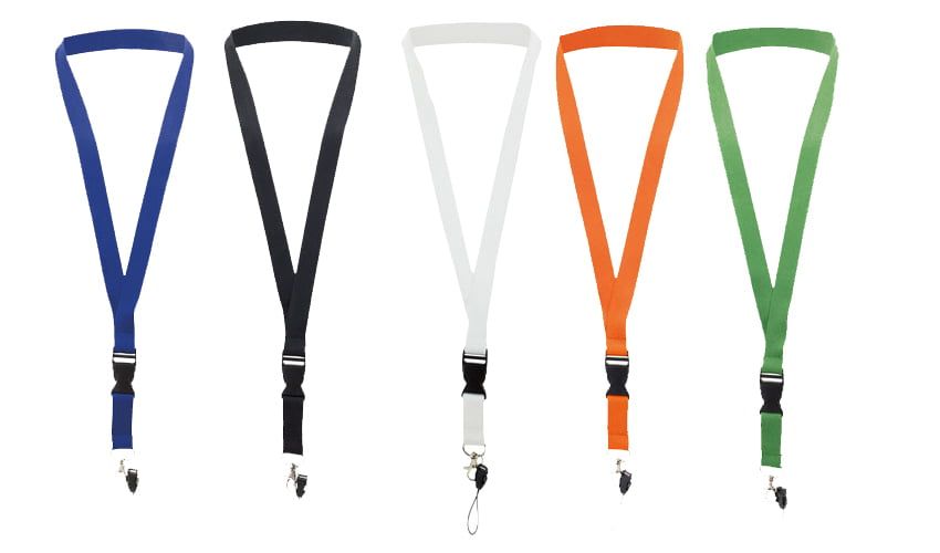 Κορδόνι Λαιμού με Κούμπωμα